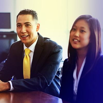 business students